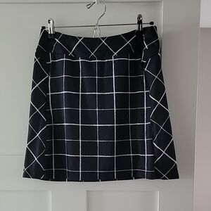 Tail White Label Black and White Checkered Skort